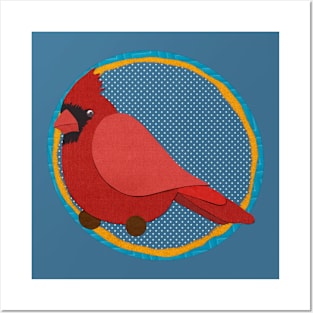 Paper Craft Cardinal Posters and Art